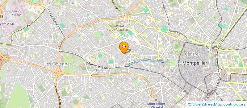 localisation de l'entreprise MADAME SANDY SANTOS à MONTPELLIER