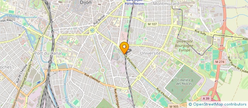 localisation de l'entreprise MADAME SANDY SAUVAIN  DIJON