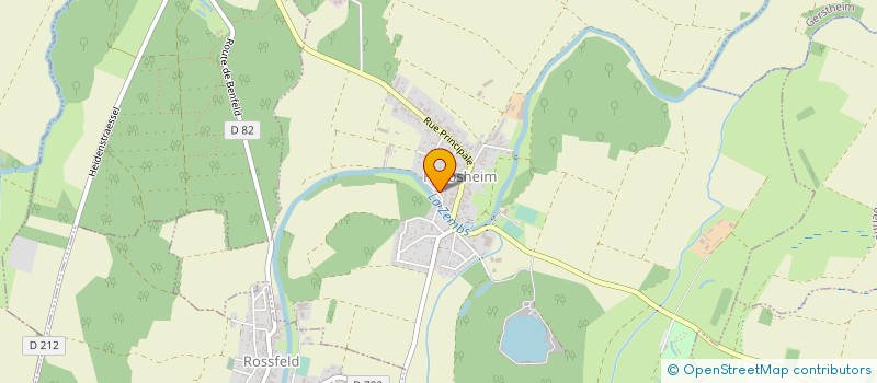 localisation de l'entreprise MADAME SANDY SCHAEFFER  HERBSHEIM