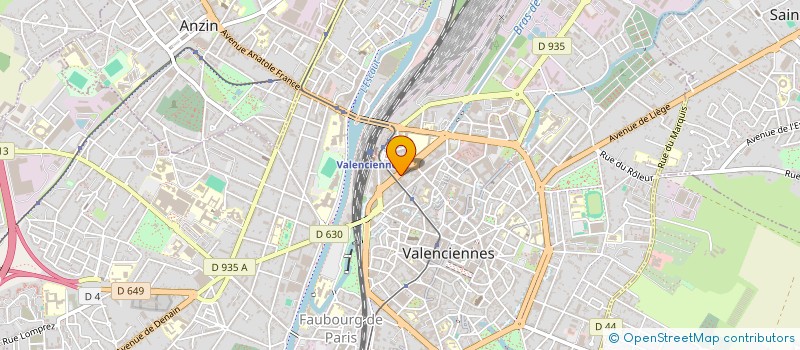 localisation de l'entreprise MADAME SANDY SCHERRER à VALENCIENNES