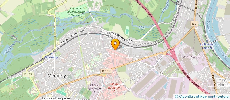 localisation de l'entreprise MADAME SANDY SOSTHENE  ORMOY