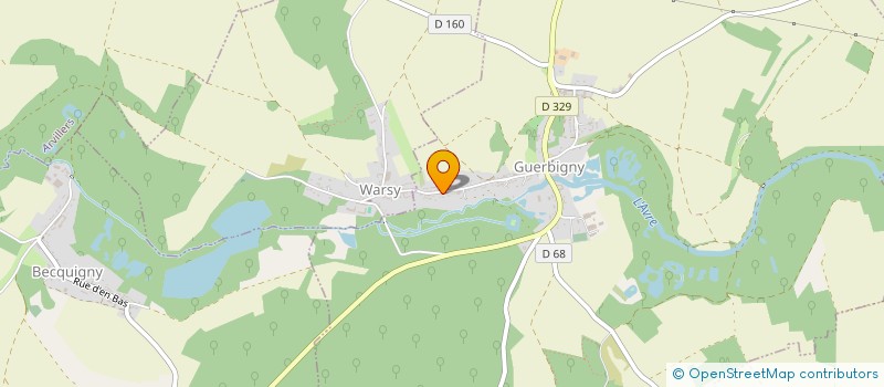 localisation de l'entreprise MADAME SANDY TAUPIN  GUERBIGNY