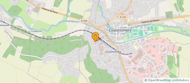 localisation de l'entreprise MADAME SANDY TOUCHAIS à COULOMMIERS