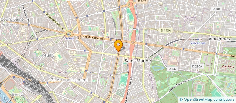 localisation de l'entreprise MADAME SANDY TRAORE  PARIS