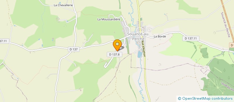 localisation de l'entreprise MADAME SANDY VAIL à SOUANCE-AU-PERCHE