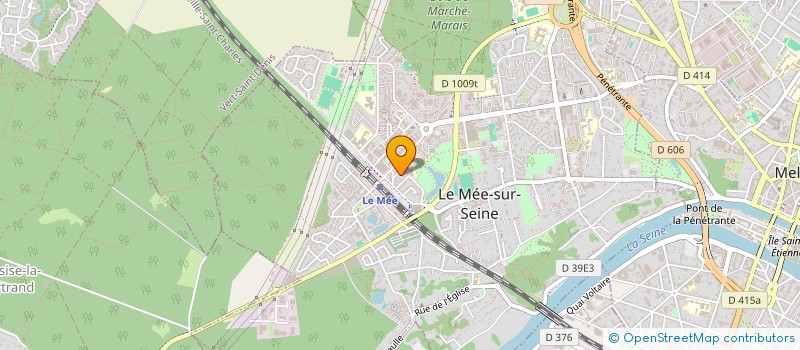 localisation de l'entreprise MADAME SANDY VANNINI  LE MEE-SUR-SEINE