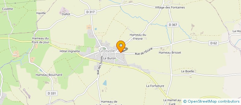 localisation de l'entreprise MADAME SANDY VICENTE  GROSVILLE