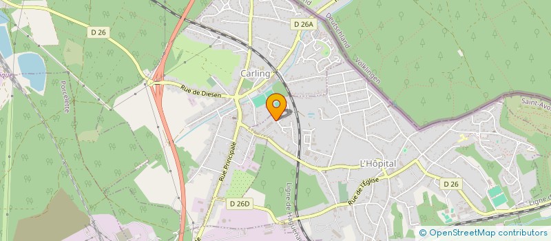 localisation de l'entreprise MADAME SANDY VILBOIS  L'HOPITAL