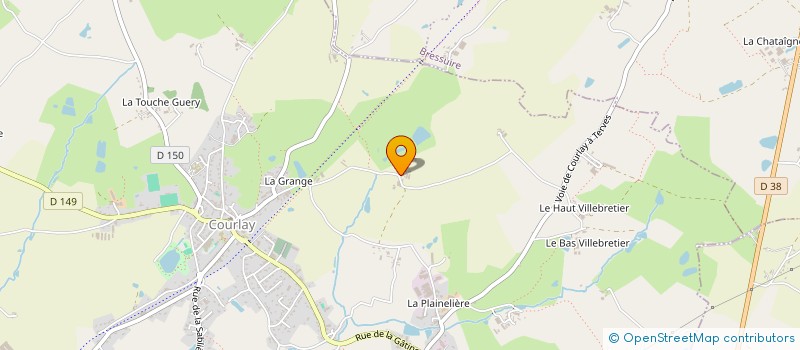 localisation de l'entreprise MADAME SANDY VISSE  COURLAY