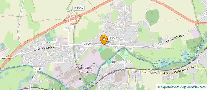 localisation de l'entreprise MADAME SANDY VIVET  BOUSSOIS