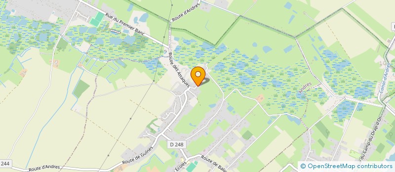 localisation de l'entreprise MADAME SANDYE MERLIER  ANDRES