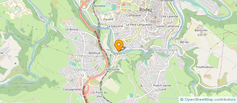 localisation de l'entreprise MADAME SANELA MATIC à RODEZ