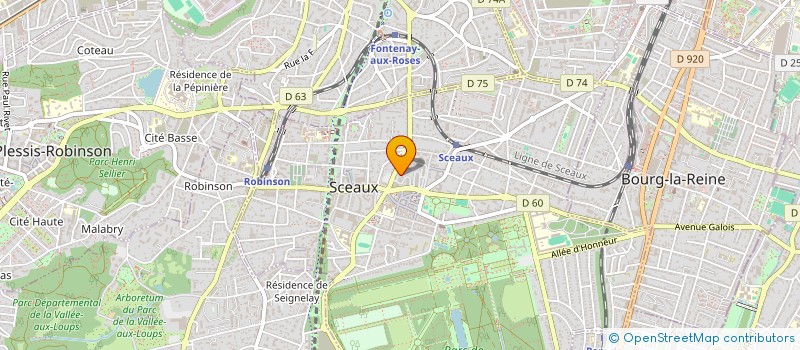 localisation de l'entreprise MADAME SANGUANSRI MUANGNUAN à SCEAUX