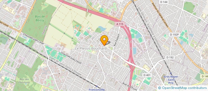 localisation de l'entreprise MADAME SANGUE COULIBALY à LE PLESSIS-BOUCHARD