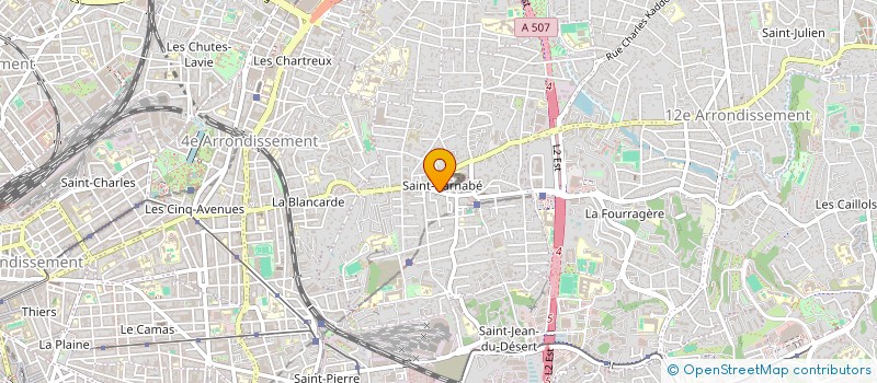 localisation de l'entreprise MADAME SANGUITA MARANE à MARSEILLE