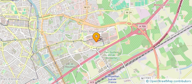 localisation de l'entreprise MADAME SANIA CHEBANI à MONTPELLIER