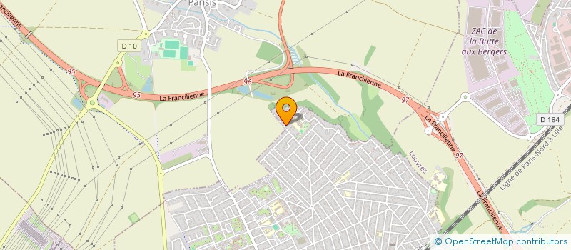 localisation de l'entreprise MADAME SANIA NICHANE  GOUSSAINVILLE