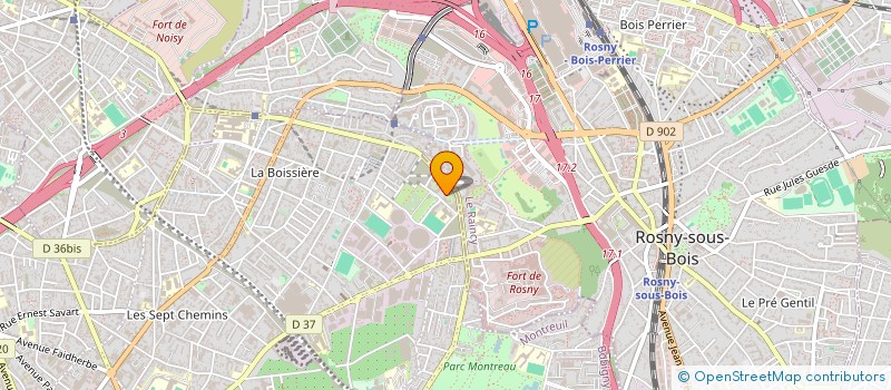 localisation de l'entreprise MADAME SANIJE AJRULAI à MONTREUIL