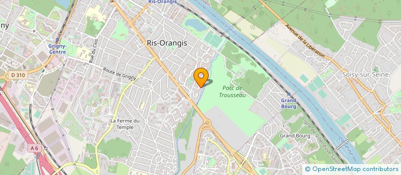 localisation de l'entreprise MADAME SANJA DEDIC à RIS-ORANGIS