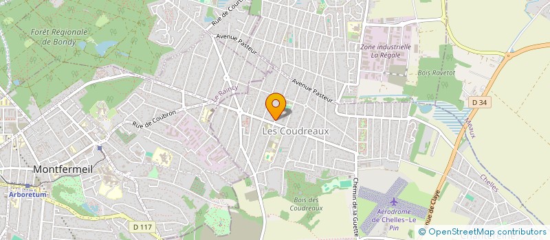 localisation de l'entreprise MADAME SANJA DUKIC  CHELLES