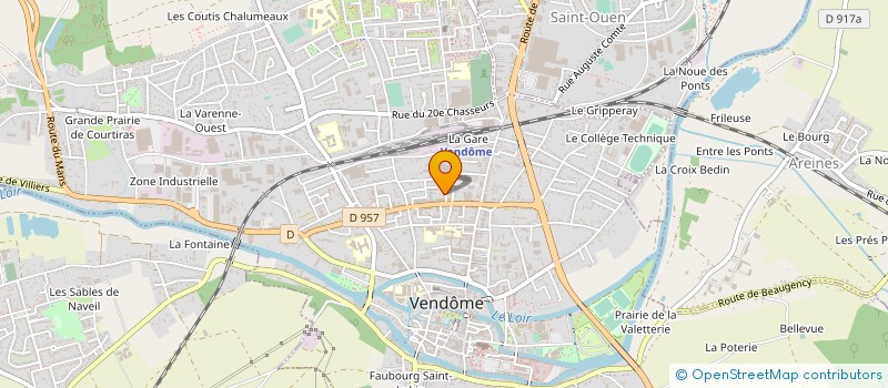 localisation de l'entreprise MADAME SANJA STOJILOVIC  VENDOME