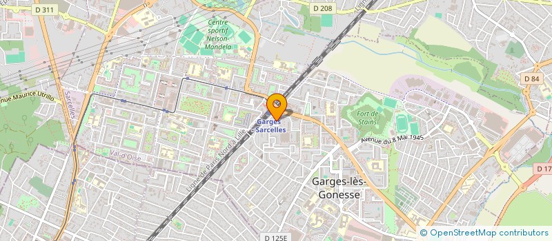 localisation de l'entreprise MADAME SANKAVY NANTHAKUMAR  GARGES-LES-GONESSE