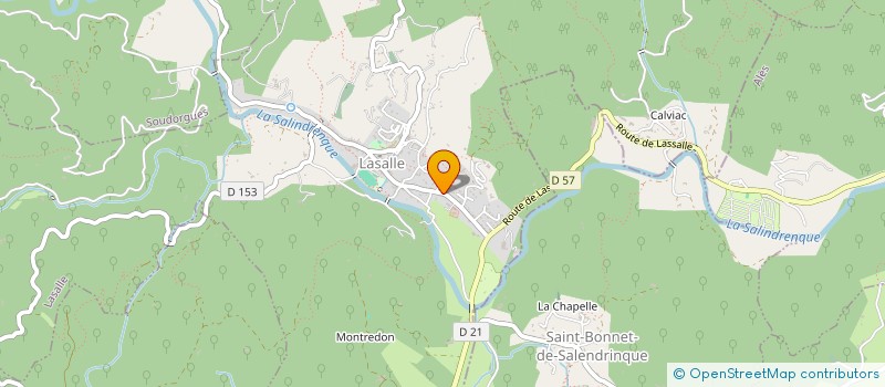 localisation de l'entreprise MADAME SANNA ELWERDOTTER à LASALLE
