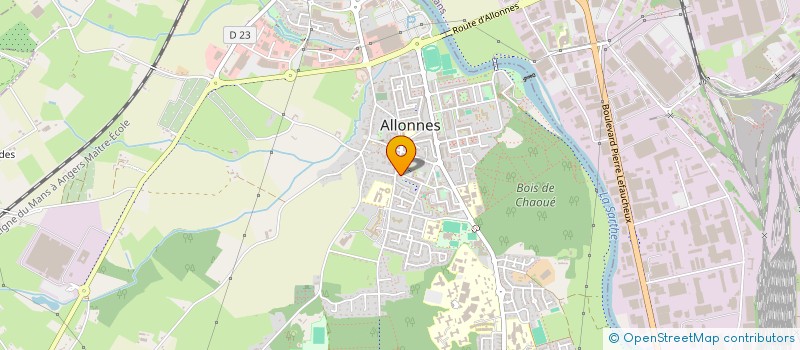 localisation de l'entreprise MADAME SANNA KHALFALLAH  ALLONNES