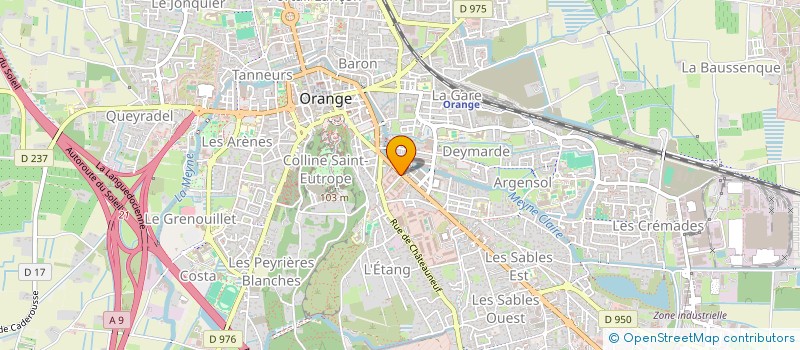 localisation de l'entreprise MADAME SANNE KOHL à ORANGE