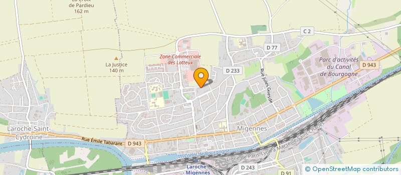 localisation de l'entreprise MADAME SANTA DAUKSTE  MIGENNES