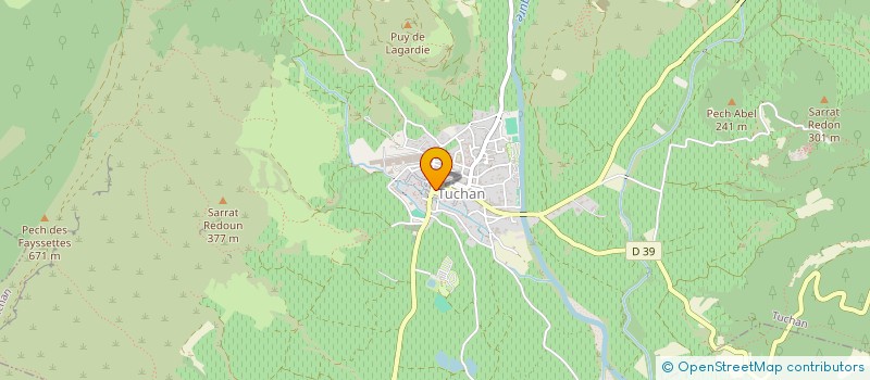 localisation de l'entreprise MADAME SANTA GIL  TUCHAN