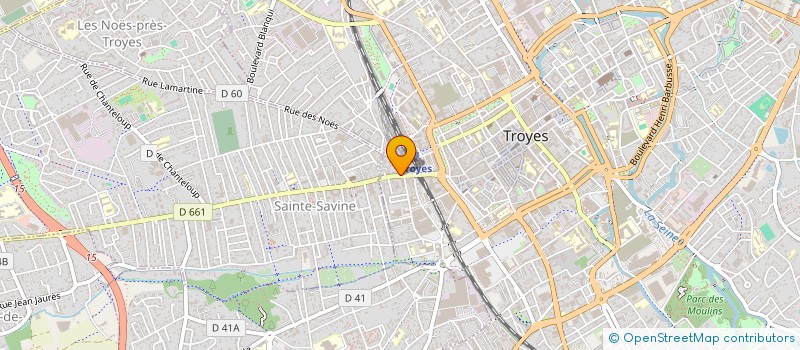 localisation de l'entreprise MADAME SANTA TORRE  TROYES