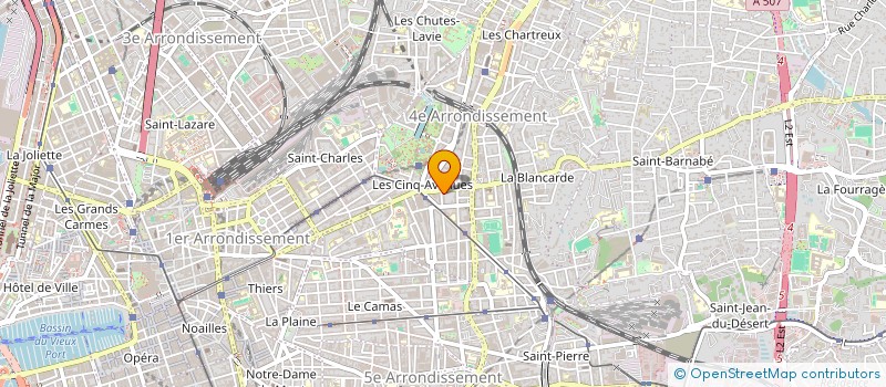 localisation de l'entreprise MADAME SANTABYE HARRY à MARSEILLE