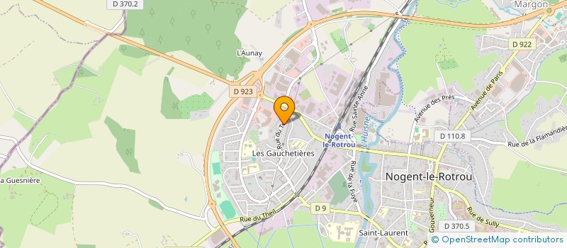 localisation de l'entreprise MADAME SANTANA BRANCQ à NOGENT-LE-ROTROU