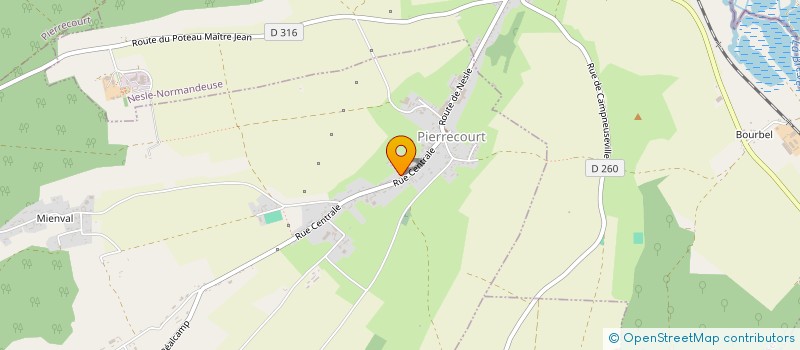 localisation de l'entreprise MADAME SANTANA LOTTIN  PIERRECOURT