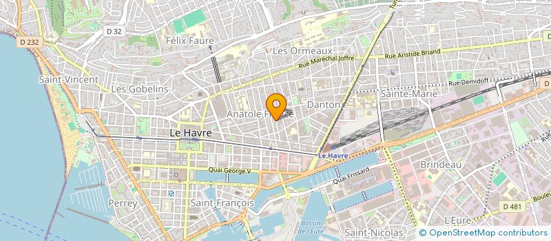 localisation de l'entreprise MADAME SANYAM SANYAM  LE HAVRE