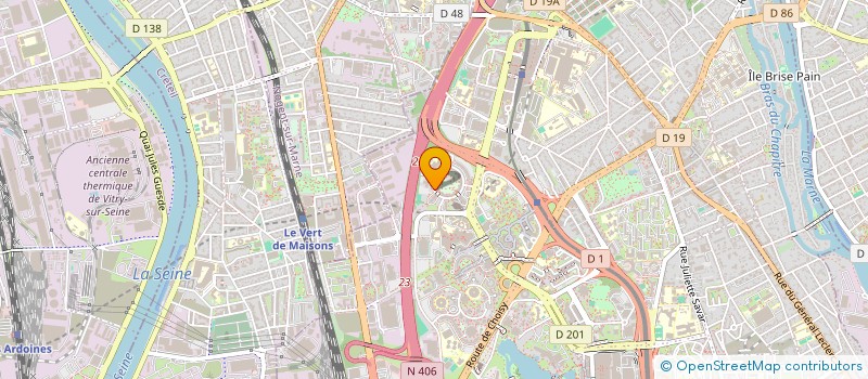 localisation de l'entreprise MADAME SAO FONG à CRETEIL