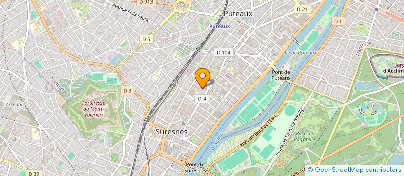 localisation de l'entreprise MADAME SAO PRALITH à SURESNES