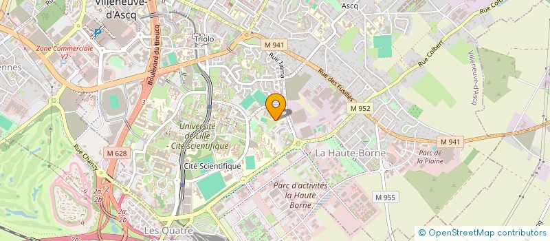 localisation de l'entreprise MADAME SAODA MAHAMAT-AHMAT à VILLENEUVE-D'ASCQ