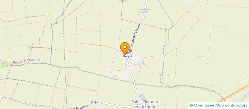 localisation de l'entreprise MADAME SAORI NOBE  SAINT-CLEMENT-DE-REGNAT