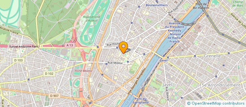 localisation de l'entreprise MADAME SAOUD BOULGANTE  PARIS