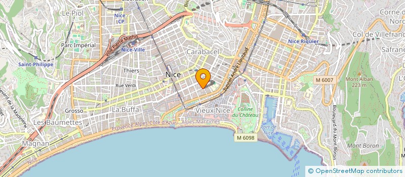 localisation de l'entreprise MADAME SAOURA BOUAZZA à NICE