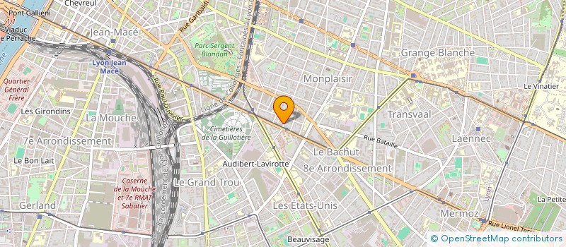 localisation de l'entreprise MADAME SAOUSAN CHARFI  LYON