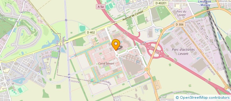 localisation de l'entreprise MADAME SAOUSSANE FALAH  LIEUSAINT