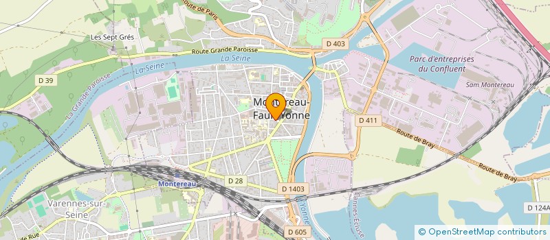 localisation de l'entreprise MADAME SAOUSSEN BANI ZEGHIDI  MONTEREAU-FAULT-YONNE