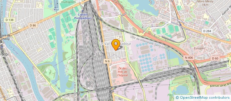 localisation de l'entreprise MADAME SAOUSSEN JEBRI  VALENTON