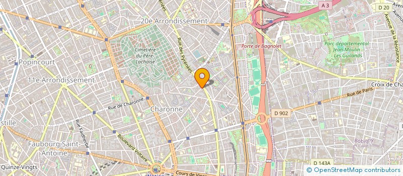 localisation de l'entreprise MADAME SAOUSSEN MENDELI  PARIS