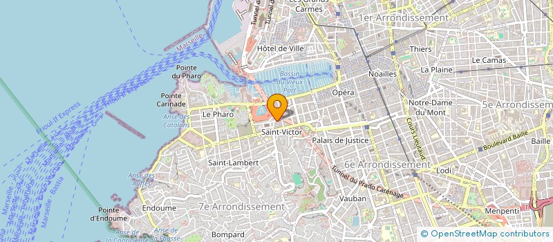 localisation de l'entreprise MADAME SAOUSSEN TATAH à MARSEILLE