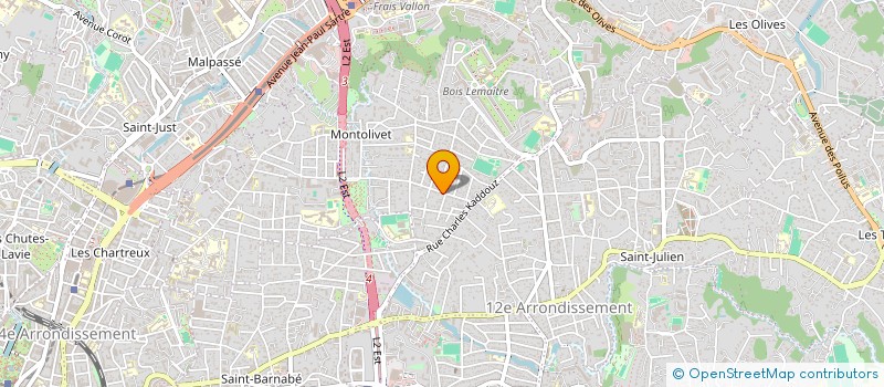 localisation de l'entreprise MADAME SARA ADRIAN à MARSEILLE