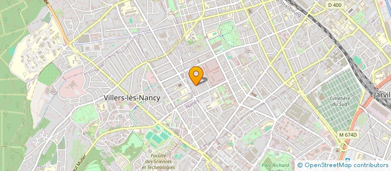 localisation de l'entreprise MADAME SARA AFONSO à NANCY